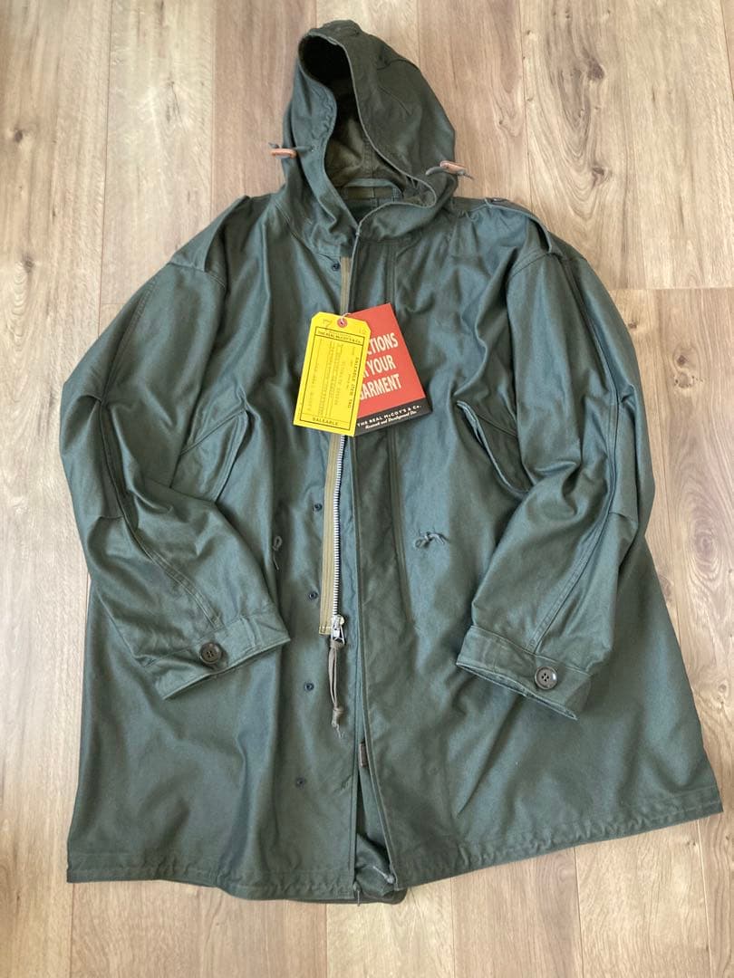 THE REAL McCOY'S カーキ M-1951モッズコート リアルマッコイズ THE REAL McCOY'S PARKA-SHELL M-1951 フィールド