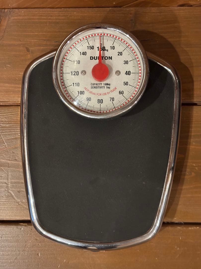 レトロダルトンDULTON アナログ体重計 バススケール 最大160kg