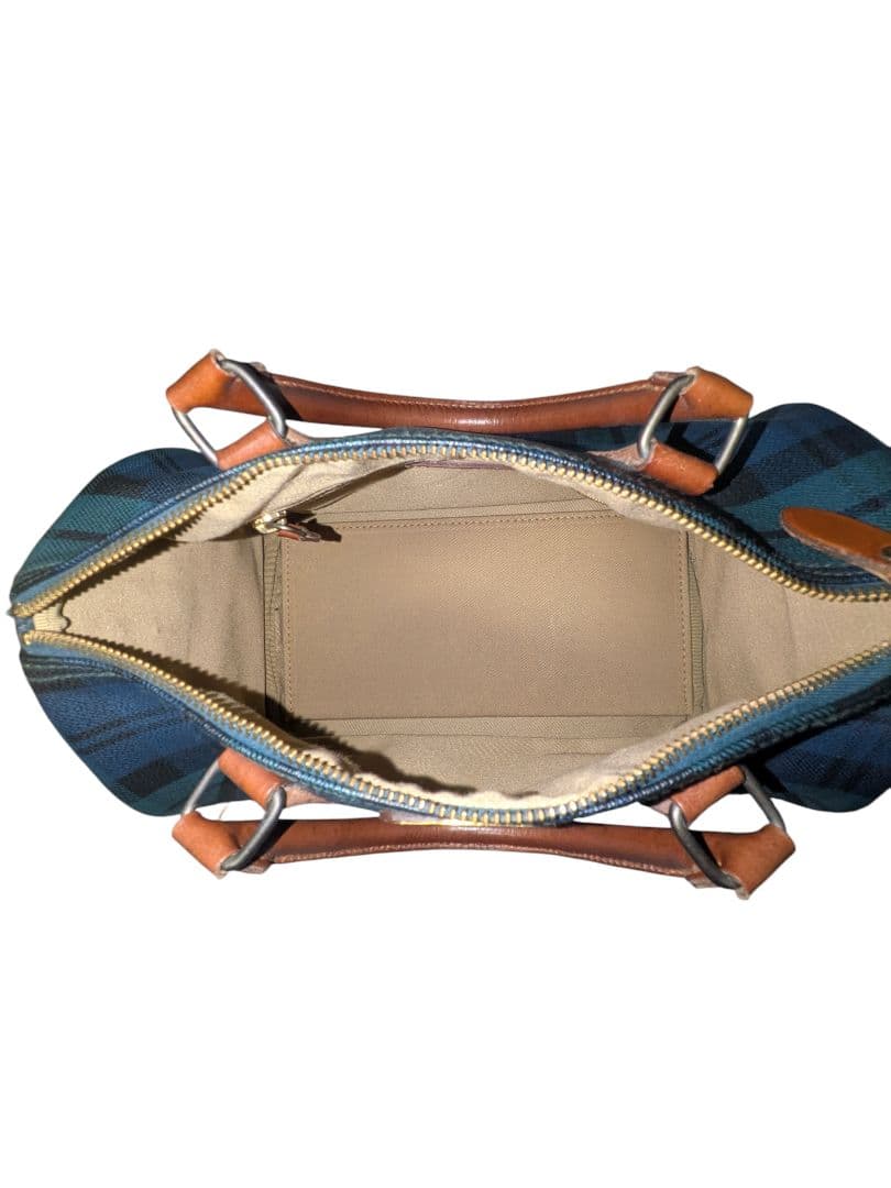 極美品 ポロラルフローレン ボストン ミニボストン レザー チャーム PVC