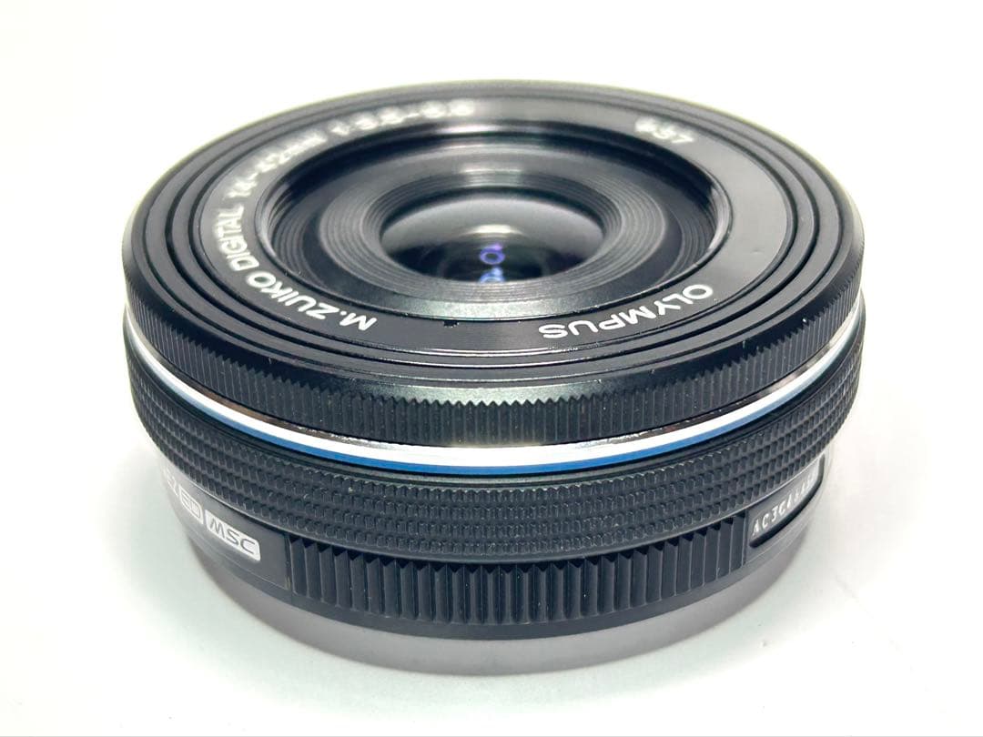 OLYMPUS 14-42mm f3.5-5.6 EZ 【動作品】ブラック450