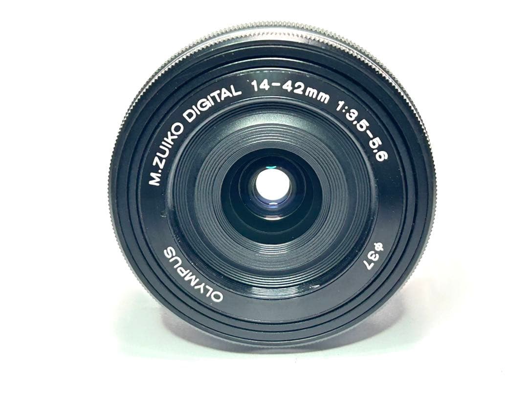 OLYMPUS 14-42mm f3.5-5.6 EZ 【動作品】ブラック450
