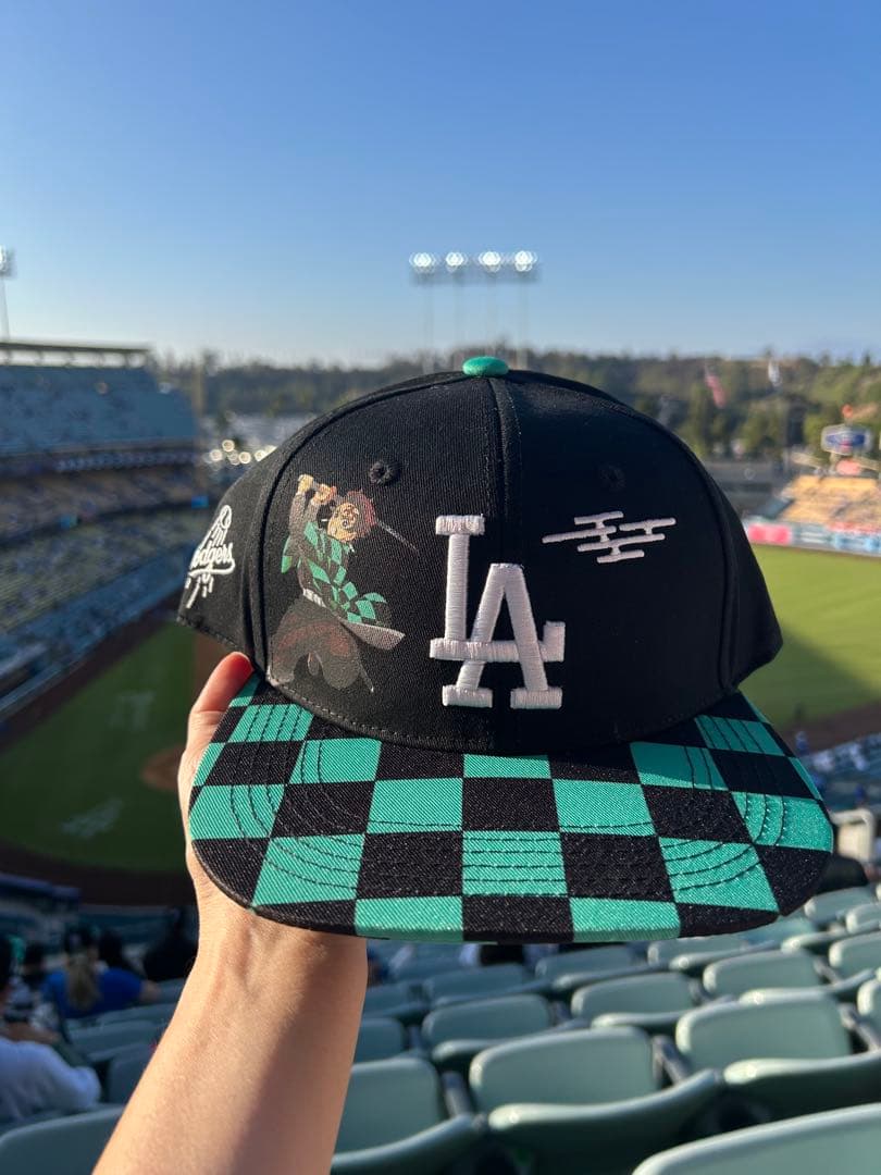 8/15限定】鬼滅の刃 ドジャース コラボキャップ damon slayer