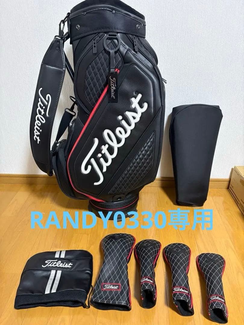 Titleist キャディバッグ ヘッド•アイアンカバー Titleist（タイトリスト） ゴルフ AJIC9 PU ヘッドカバー アイアン用