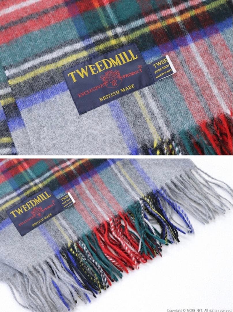 《日曜日限定価格》TWEEDMILL ラムウール 大判ストール