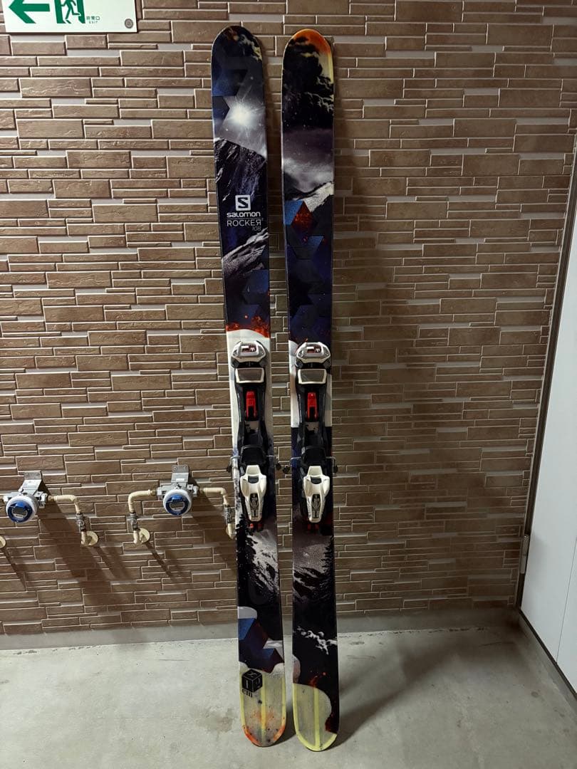 Salomon Rockers スキー バインディング付き Salomon Rockers スキー バインディング付き-期間特別割引品