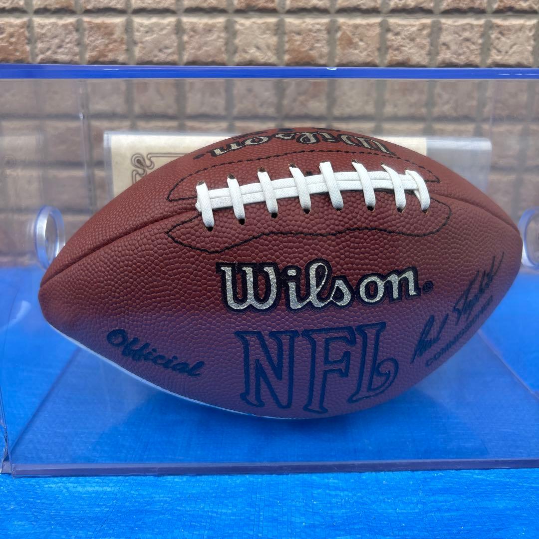 NFLクォーターバック ダン・マリーノ サイン入りフットボール ウィルソン