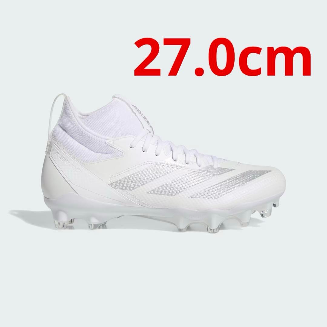 Adizero Impact Cleats　WHT/SIL　27.0㎝　J アディダス アディゼロ インパクト TPUベースボールスパイク / Adizero