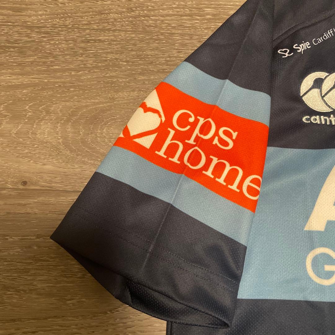 デッドストック canterbury CARDIFF BLUES Jersey1 - メルカリ