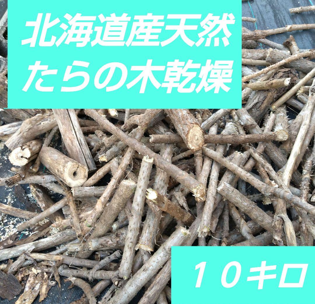 北海道産天然たらの木乾燥 １０キロ 北海道十勝新得町産原木しいたけ【無選別1kg】 | とかち de グーマルシェ