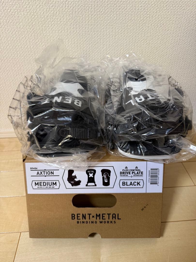 新品　BENTL AXION サイズ M 黒 ビンディング　25/26 楽天市場】25-26 BENTMETAL/ベントメタル AXTION アクション メンズ