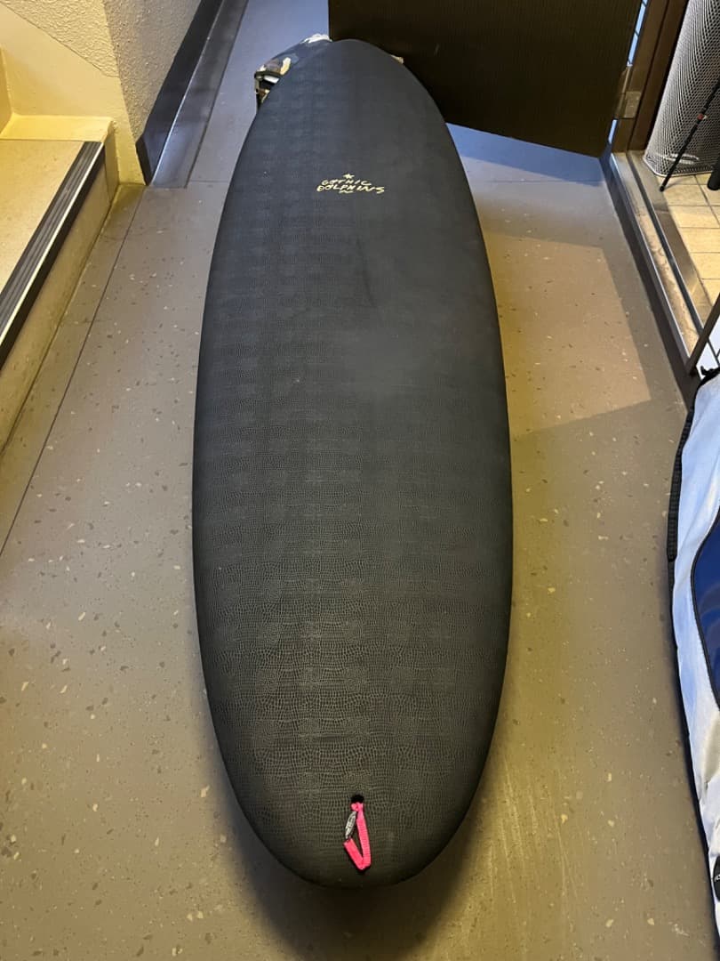 CRIME サーフボード ゴシックドルフィン リペア履歴なし6'6fin付属