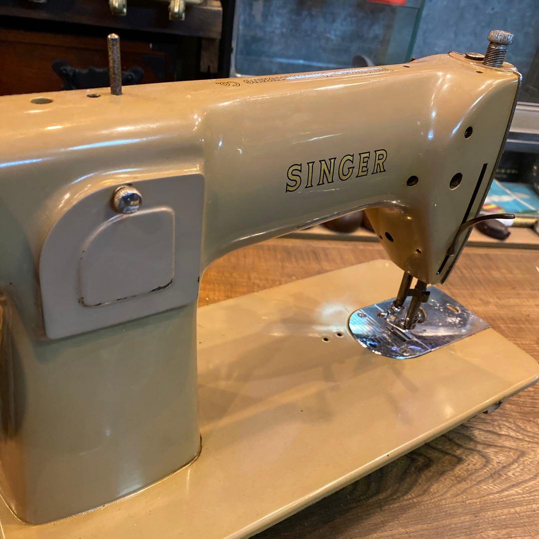 アンティークSINGER 191U ミシン ベージュ