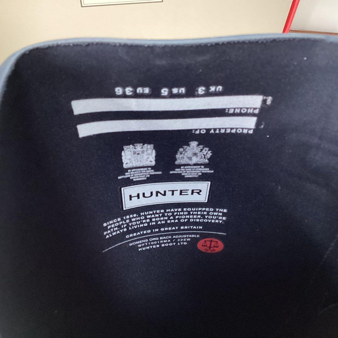 ⭐︎新品未使用⭐︎HUNTER 長靴　22〜22.5cm
