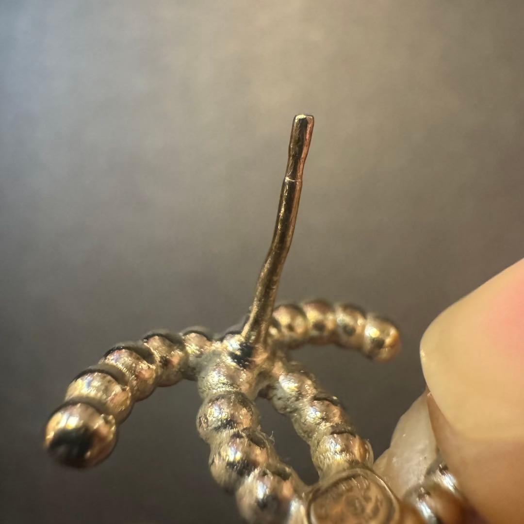 ☆Myday01様専用☆ シャネル ピアス ボールモチーフ C21K 片耳のみ