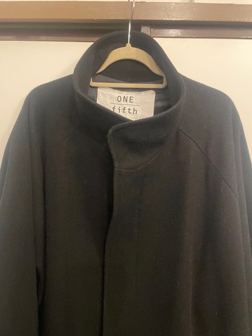 ONE fifth COAT チェスターコート ステンカラーコート ユニセックス
