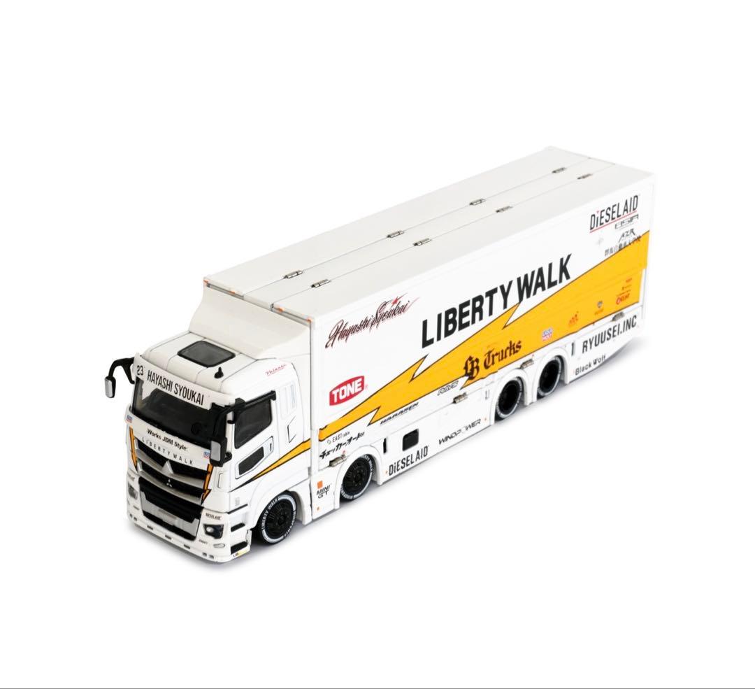 GCD 三菱ふそう リバティーウォーク トラック ニチラカラー1/64 LBWK