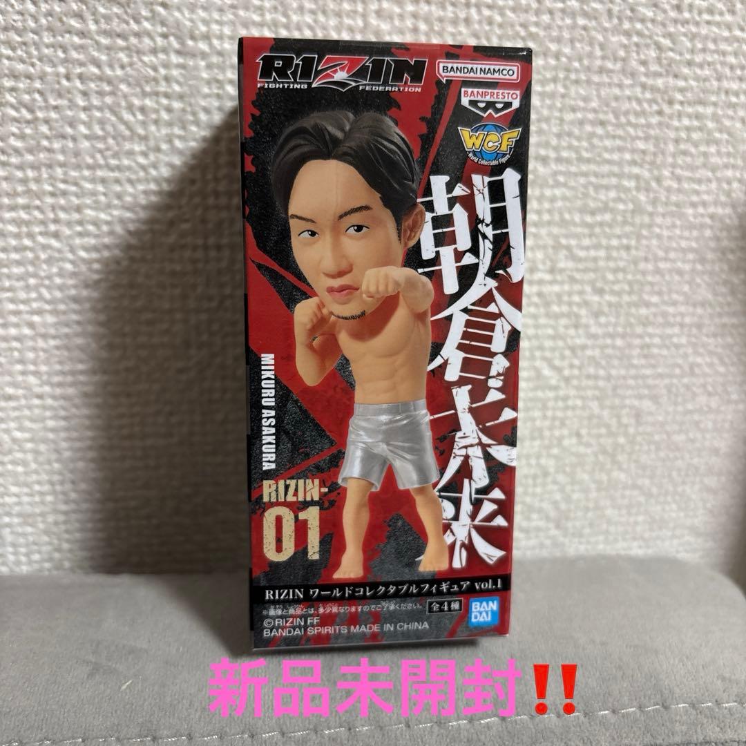 RIZIN 朝倉未来 フィギュア ワールドコレクタブルフィギュア - メルカリ