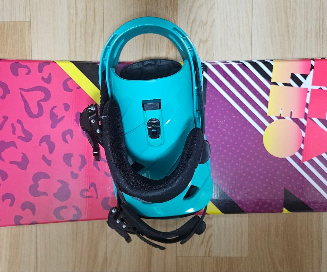 SALOMON ビンディングSサイズ STELLALEO スノボ板147cm - メルカリ