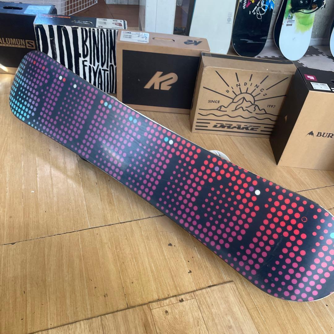 BURTON×FLUX バートン フラックスバインディング付 スノーボードセット