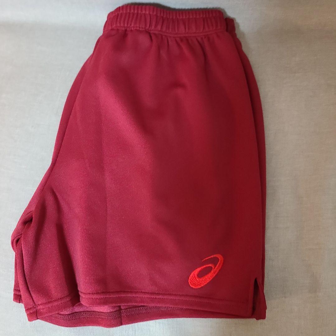 早稲田高等学院バレー部ゲームパンツXL ASICS バレーボールパンツ XL