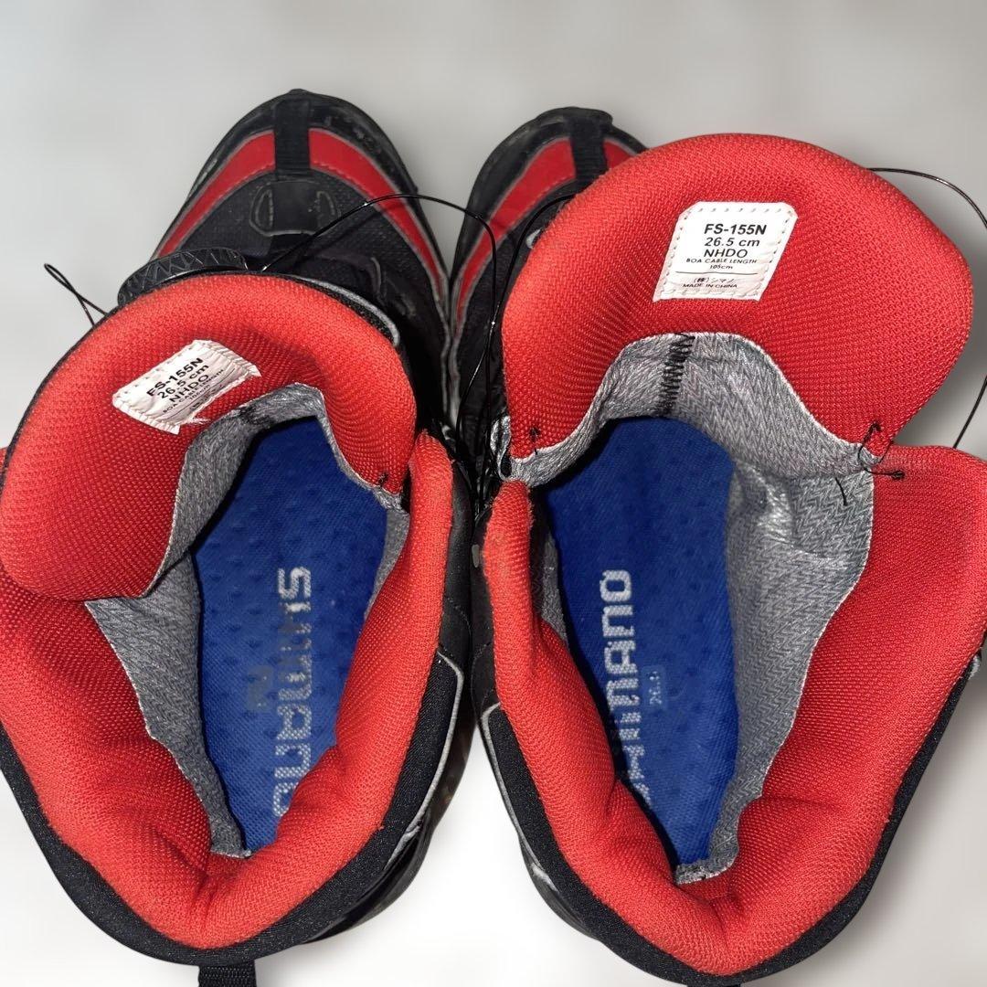 シマノ　磯靴　FS-155N フェルトスパイク　ジオロック　　26.5cm