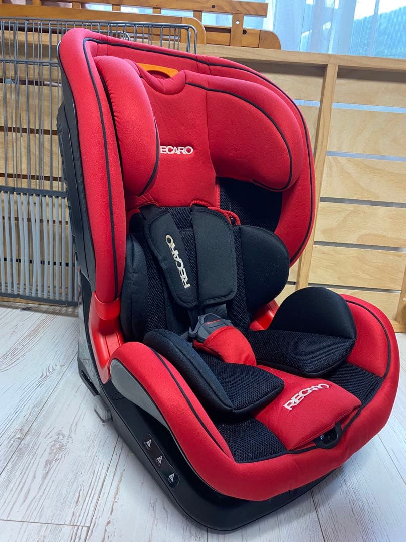 RECARO J1 Duo Plus サムライレッド レカロチャイルドシート - メルカリ