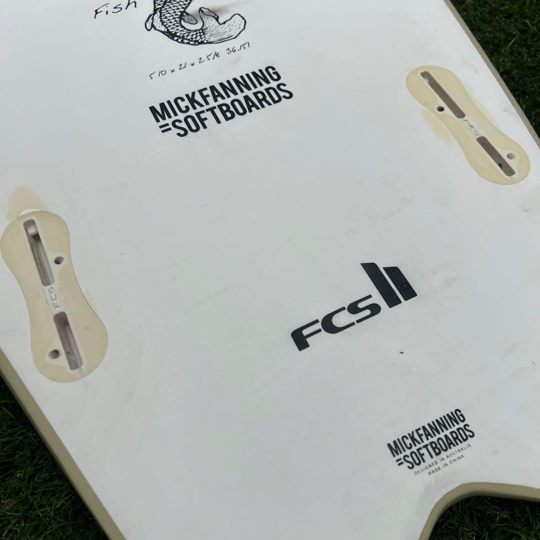 湘南手渡し限定】MF ソフトボード ツインフィッシュ 5'10