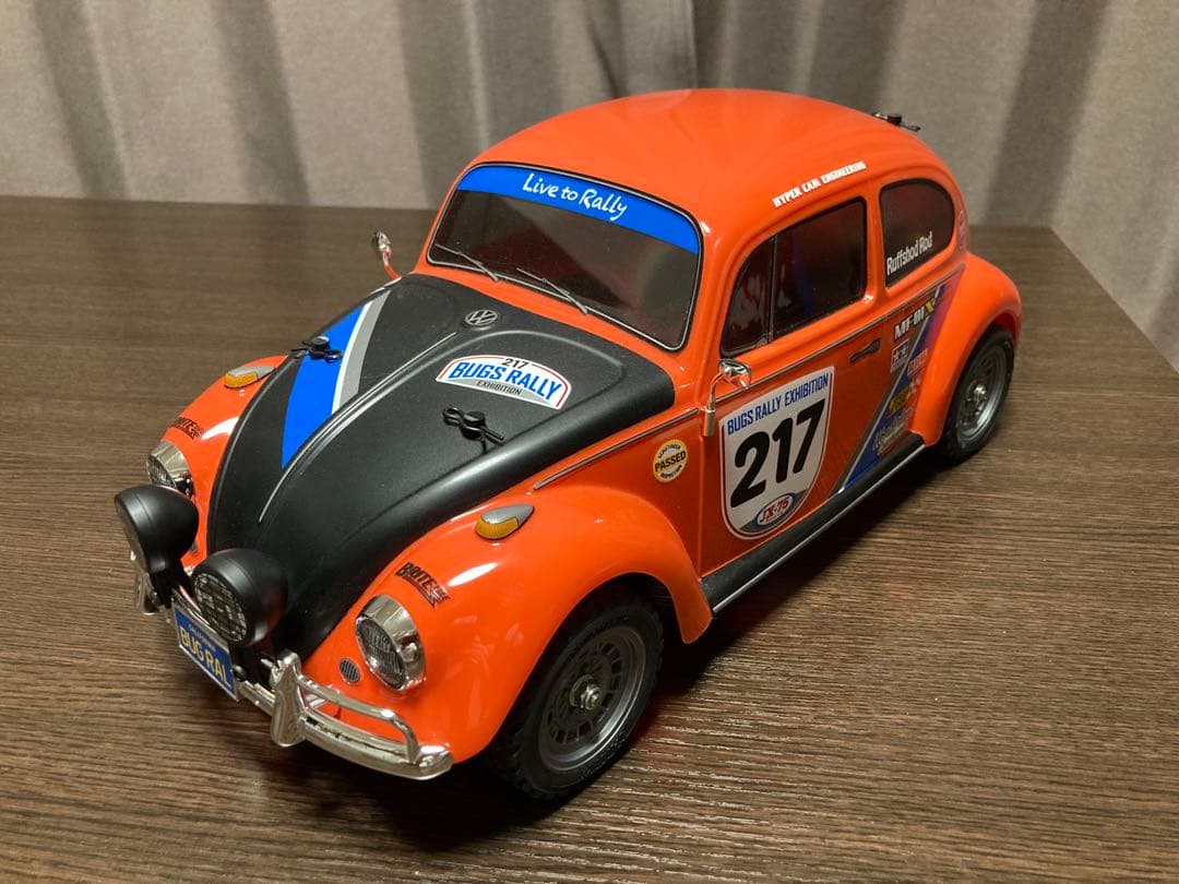 TAMIYA XB エキスパートビルド　ビートルラリー 4WD タミヤ 1/10 RCエキスパートビルトシリーズ No.197 XB プラズマエッジ