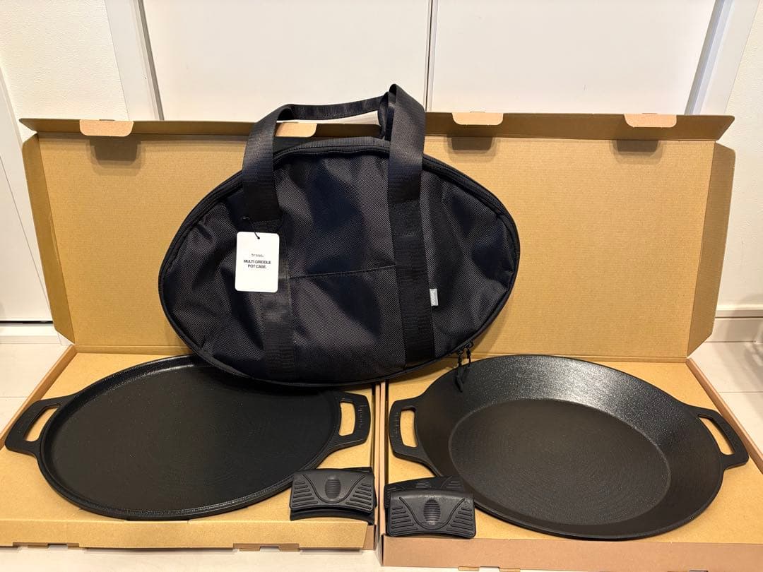 おまけ付き JHQ ×braaa マルチグリドルポット 蓋 ケース 持ち手 4点 Amazon.co.jp: braaa × JHQ マルチグリドルポット+蓋+ケース 4点セット