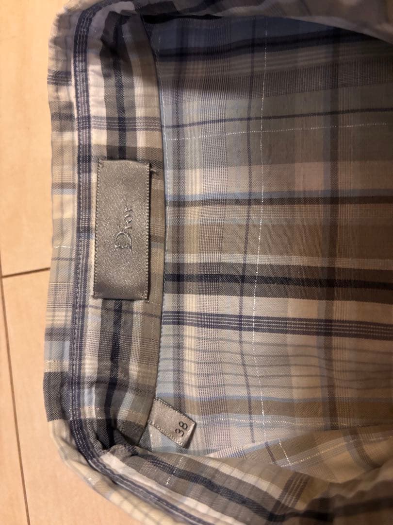 超希少 美品 Dior homme 05SS Beck期 チェックシャツ - メルカリ