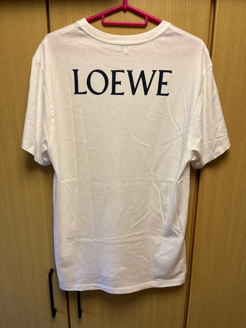正規 19SS LOEWE ロエベ バックロゴ 絵画 プリント Tシャツ 白 - メルカリ