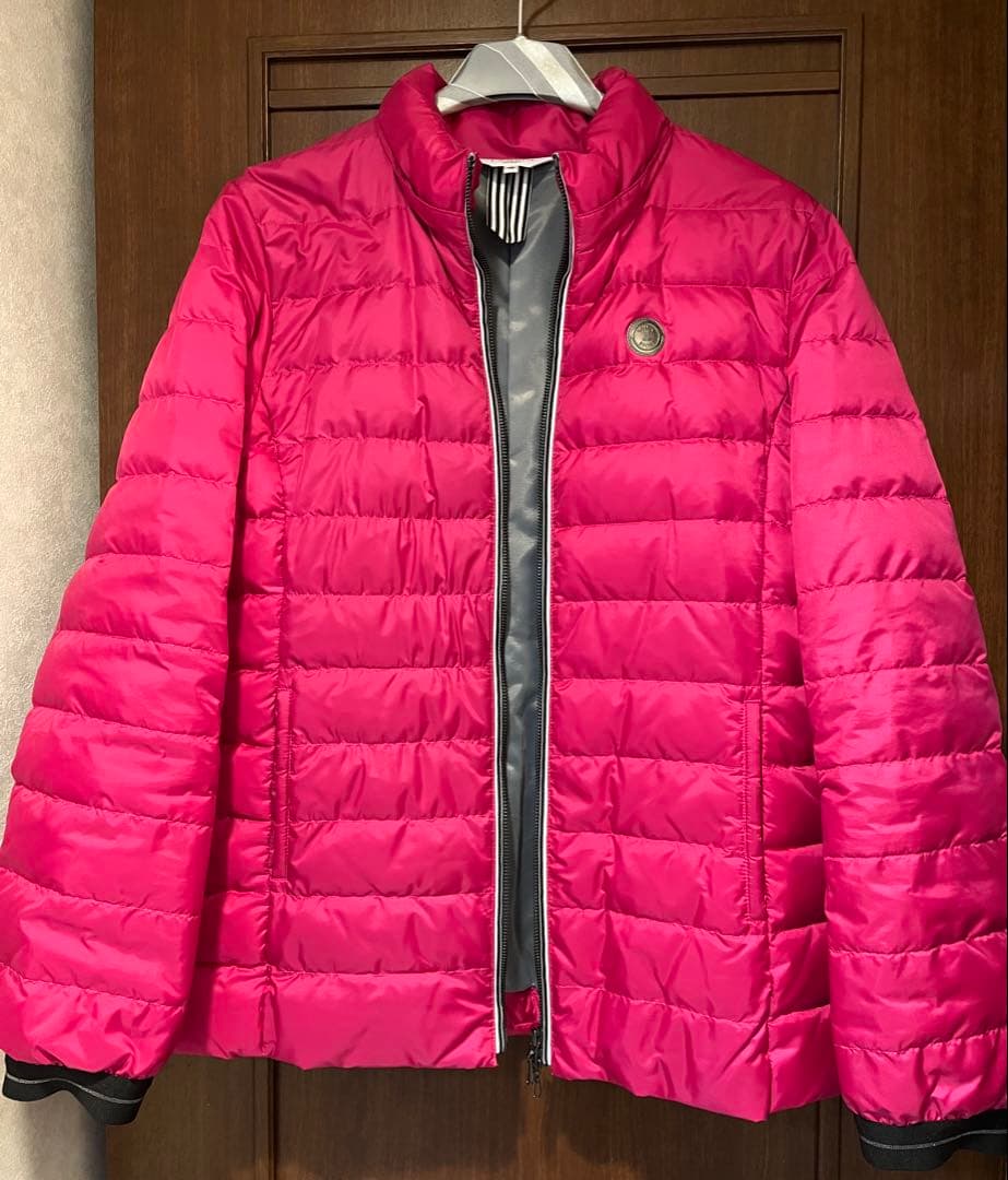 ランバンスポール⛳️美品42 L Lサイズ　撥水ダウン　フード取り外し可能 ランバンスポール⛳️美品42 L Lサイズ 撥水ダウン フード取り外し可能