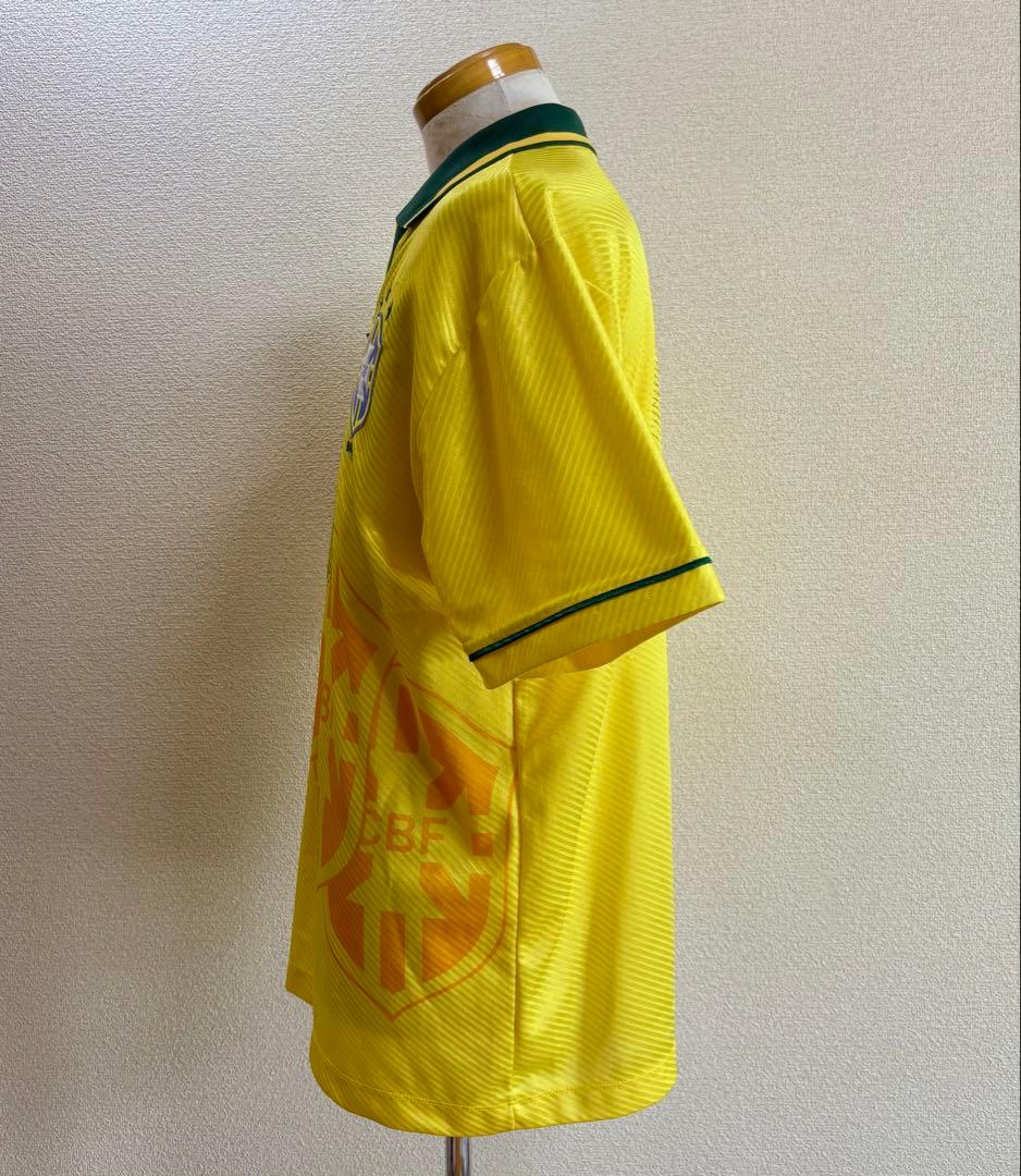 希少 UMBRO アンブロ ブラジル代表 衿付きユニフォーム L 1994年