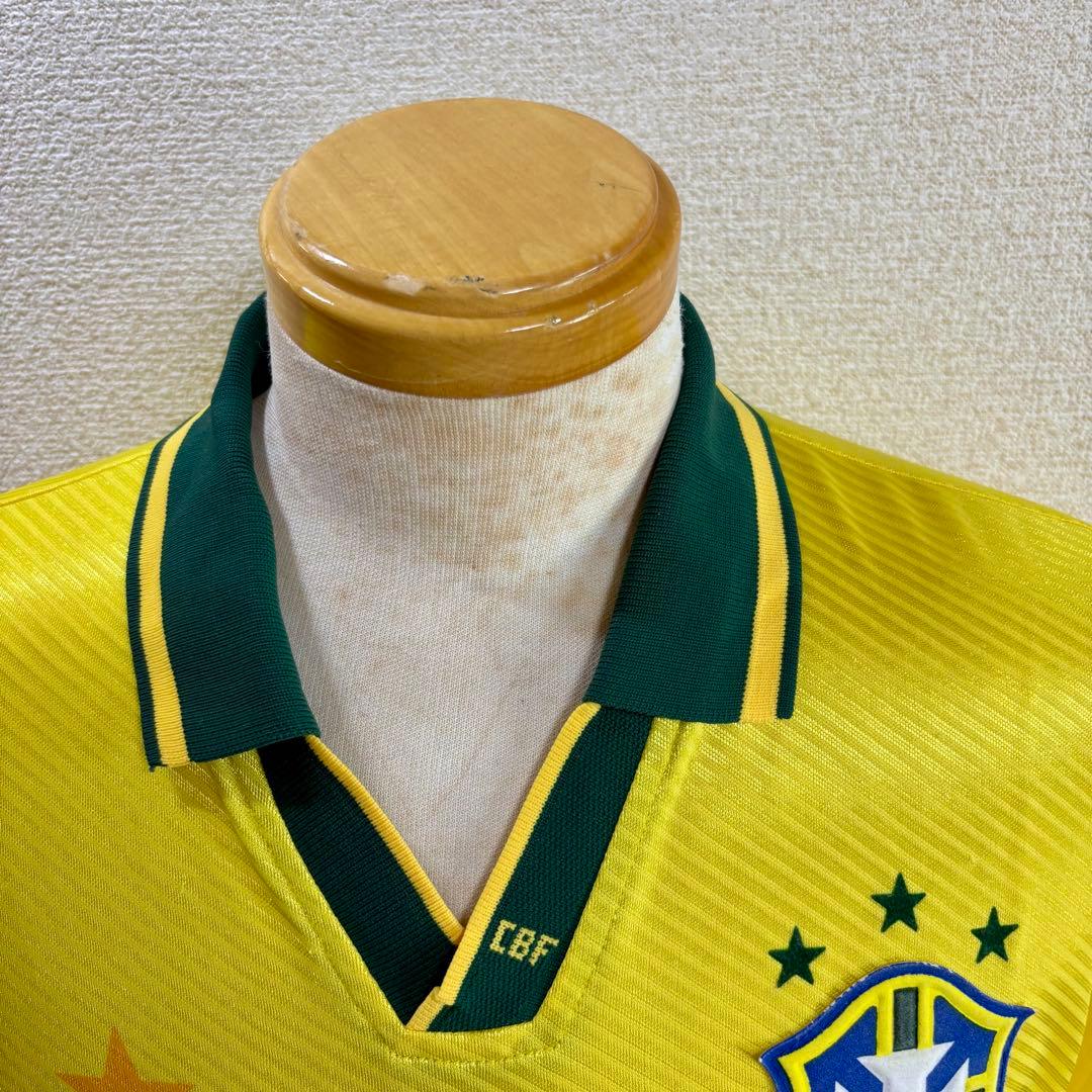 希少 UMBRO アンブロ ブラジル代表 衿付きユニフォーム L 1994年