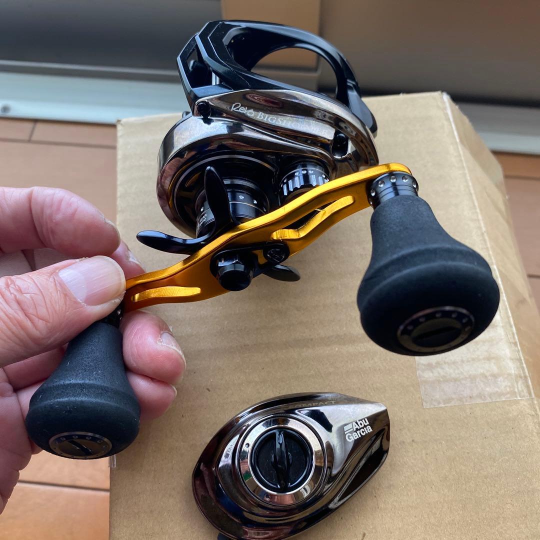 BIG SHOOTER コンパクト ベイトリール左巻き、美品 高価