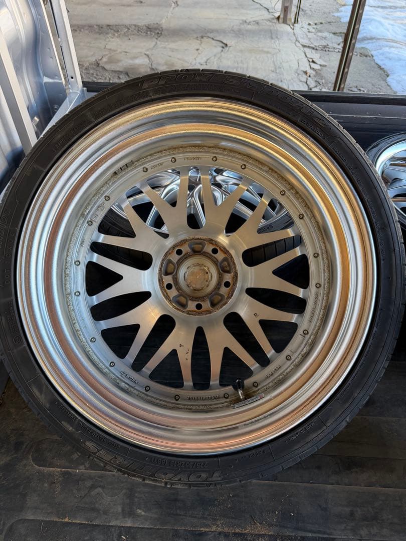 WORK シュバート クヴェル 19 7.5j +44 114.3 5穴