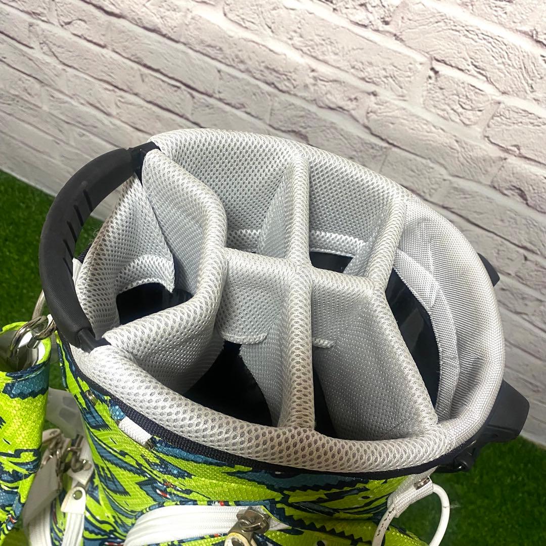 希少】パーリーゲイツ PEARLY GATES ワニ柄 キャディバッグ ゴルフ