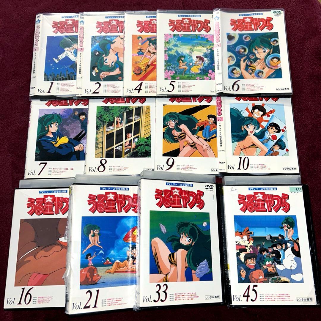 うる星やつら　DVD 全32巻 まとめ　まとめ売り　高橋留美子　アニメ うる星やつらDVD 全32巻 まとめまとめ売り高橋留美子アニメ