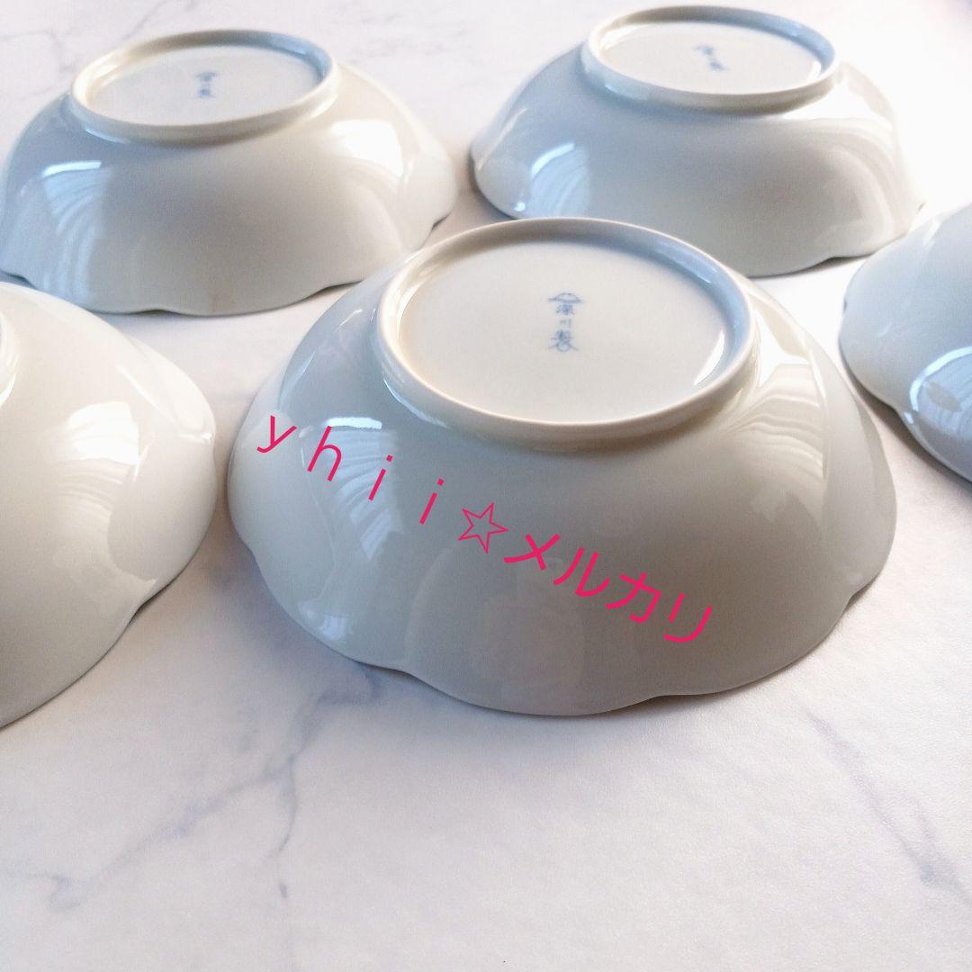 稀少・レア】宮内庁御用達 深川製磁 有田焼 染付 連合東インド会社 深皿