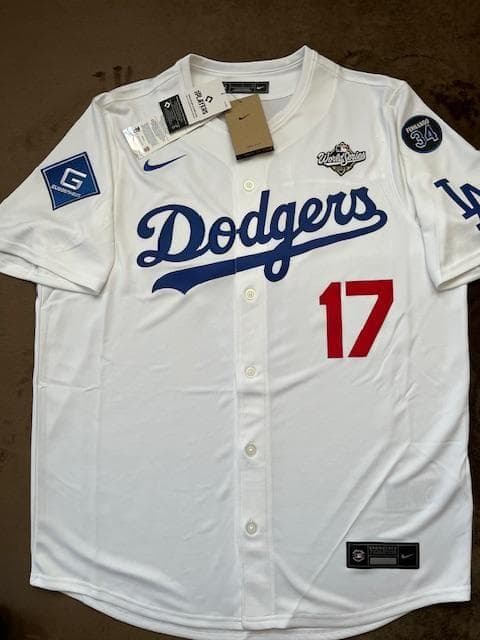 大谷翔平WBC2026出場/WS2025優勝記念パッチ付LimitedジャージL - メルカリ
