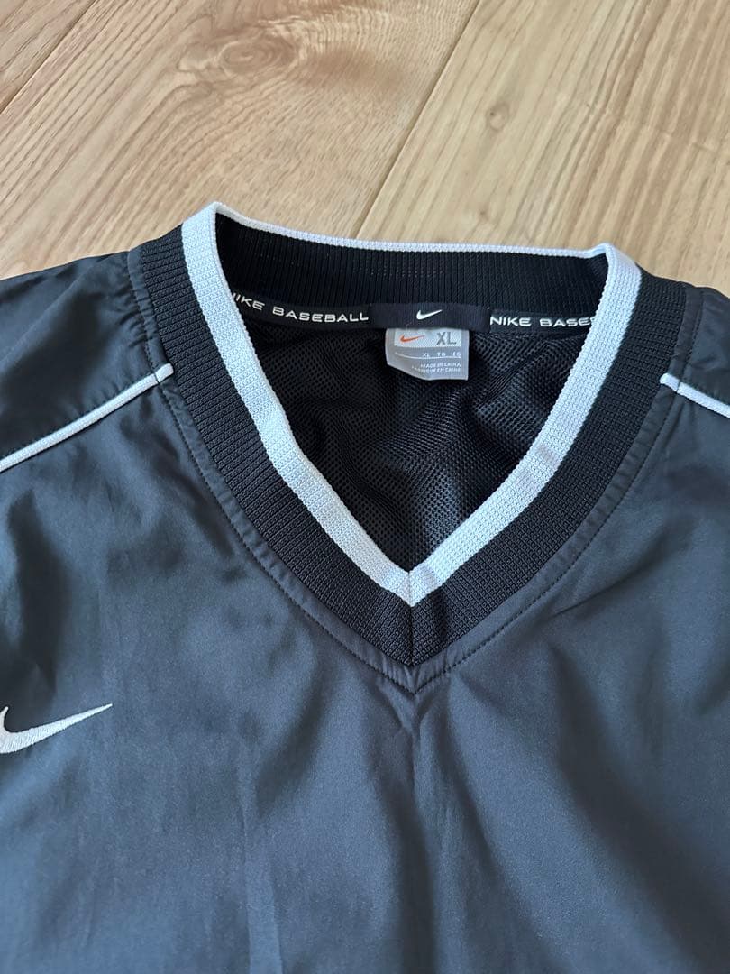 00's NIKE/ナイキ ナイロンピステ ベースボール プルオーバー - メルカリ