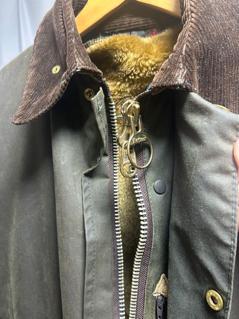 barbour Northumbria ラスティックブラウン 36 1983年 barbour