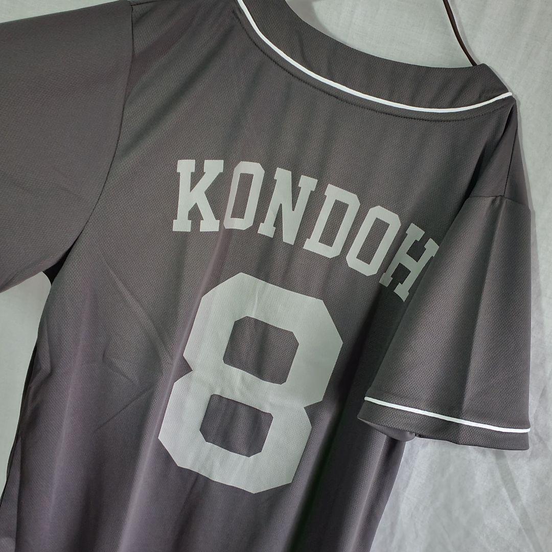 日本ハムファイターズ 日ハム 野球 グレーユニホーム ウェア 近藤健介