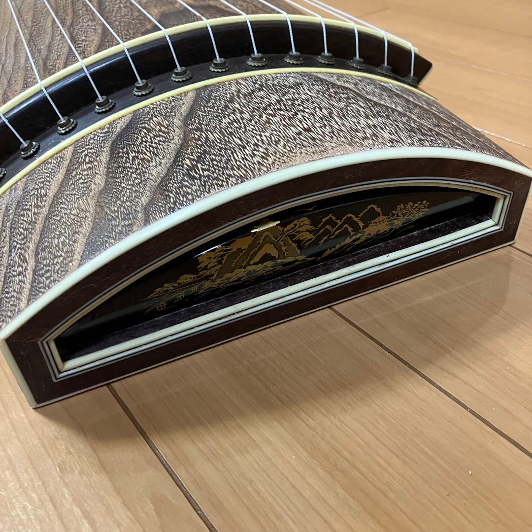 13弦 筝 琴 詩絵あり すだれ彫り - メルカリ