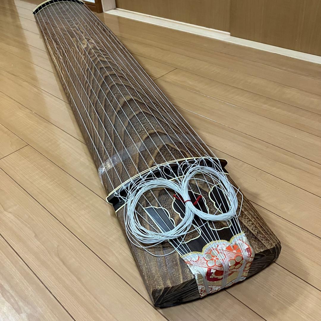 13弦 筝 琴 詩絵あり すだれ彫り - メルカリ