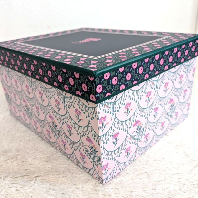 新品未使用✨フランフラン アナスイ コラボ スクエアBOX2点セット 花柄