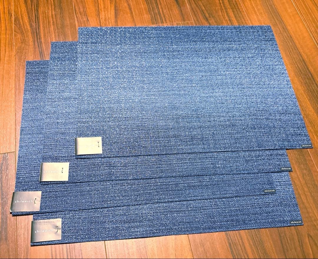 【新品/未使用】Chilewich ランチマット4枚セット《プチギフト付き》