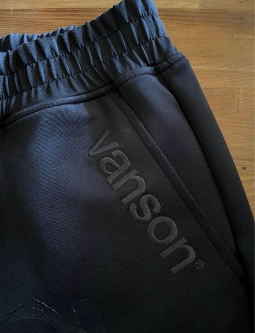 新品バンソンvanson✖️デザインライダース ヒューマンボーン パンツ L