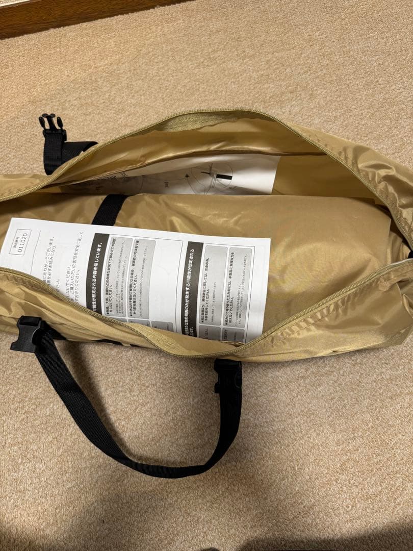 未使用品 いつかのタープ ITSUKA NO TARP ベージュ タープ DODDOD