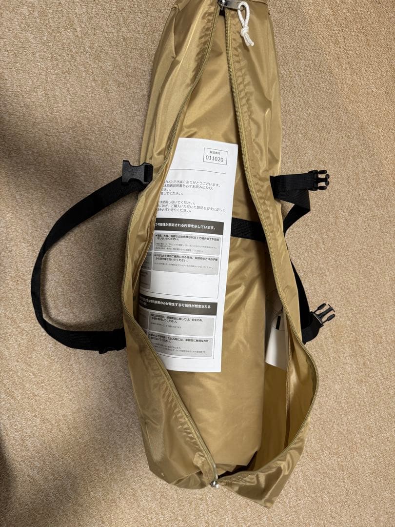 未使用品 いつかのタープ ITSUKA NO TARP ベージュ タープ DODDOD